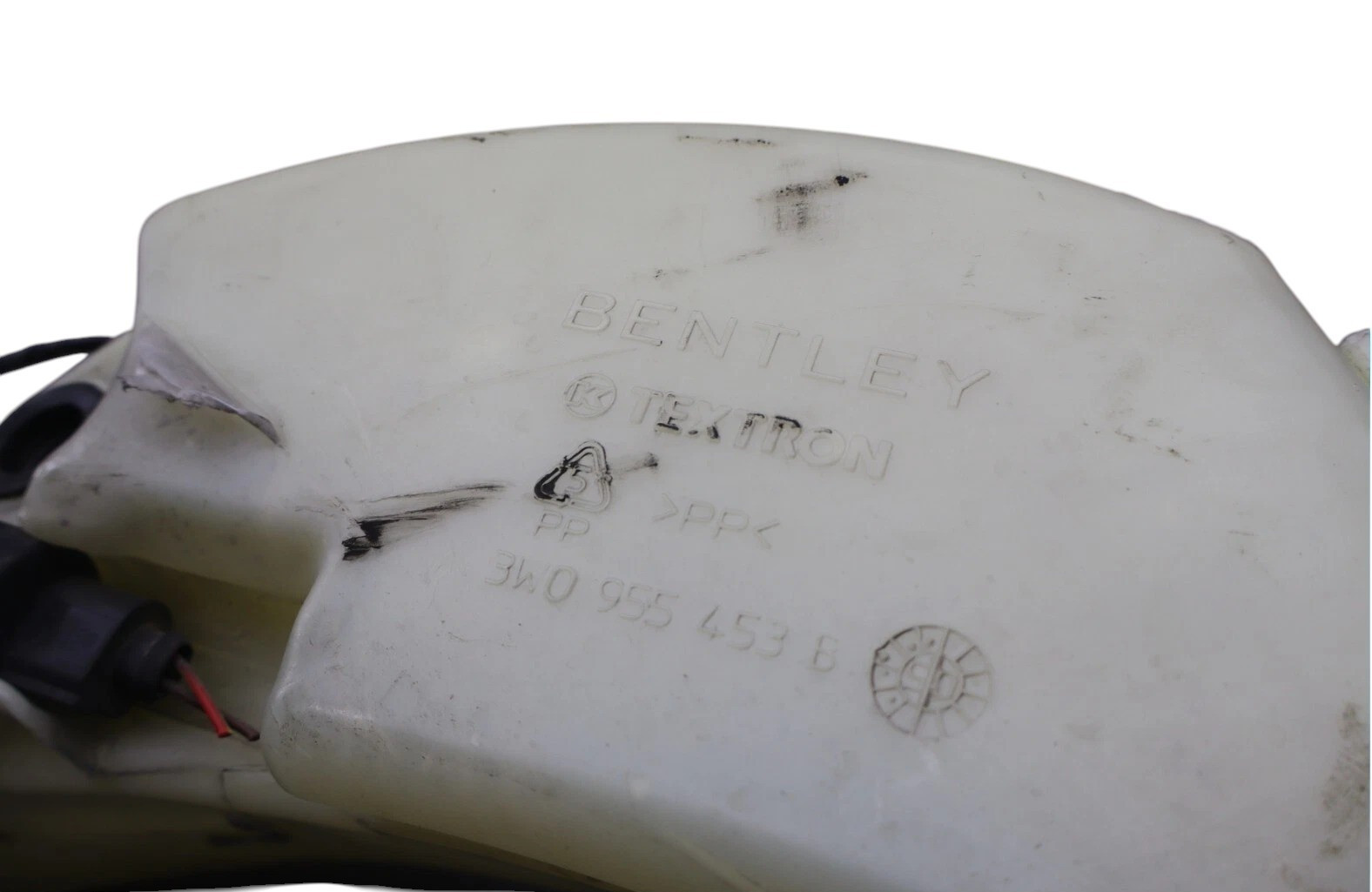 03-12 Bentley Continental Flying Spur Windshield Washer Fluid Tank Bottle Oem