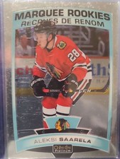 2019-20 O-Pee-Chee Platinum Aleksi Saarela #162 Chicago Blackhawks