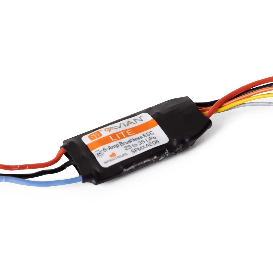 SMART Avian 6-Amp Smart Lite BL ESC 2S-3S PH/UMX SPMXAE06 - Image 2 of 2