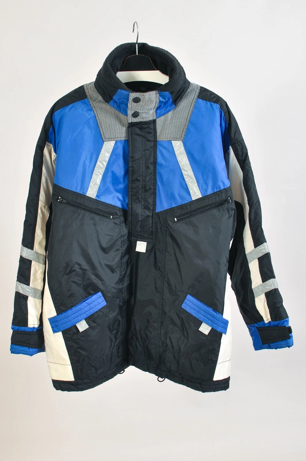 Vintage 90s Formicula Overhead Lined Windbreaker Jacket M