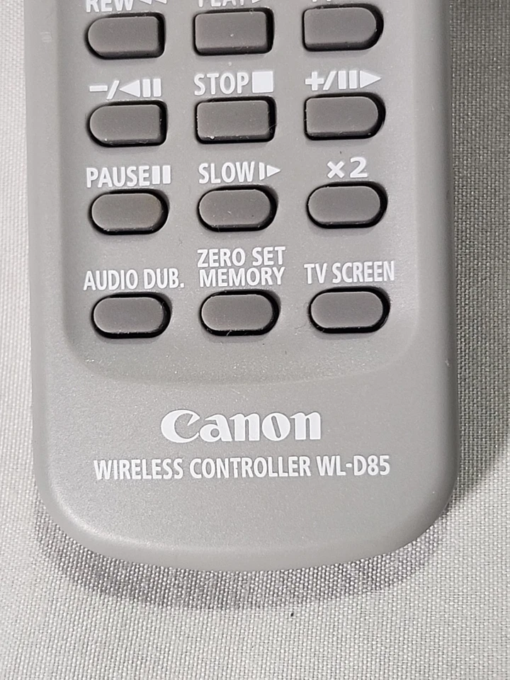 Mando a distancia para videocámara Canon WL-D85 para ZR600 ZR850 HV10 OPTURA S1, 50, 60, 600 ZR400+ Foto 3 de 4