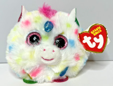 Harmonie the Unicorn Ty Beanie Balls Puffies Collection Plush 2020 Wear on Tag