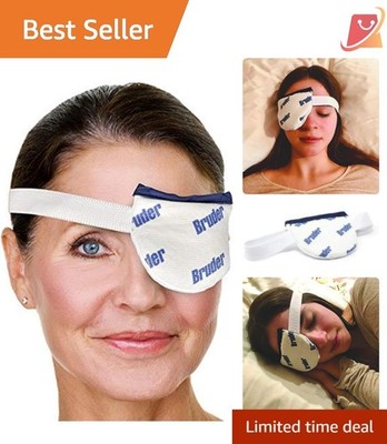 Moist Heat Eye Compress Single Microwave Activated Fast Relief for Styes