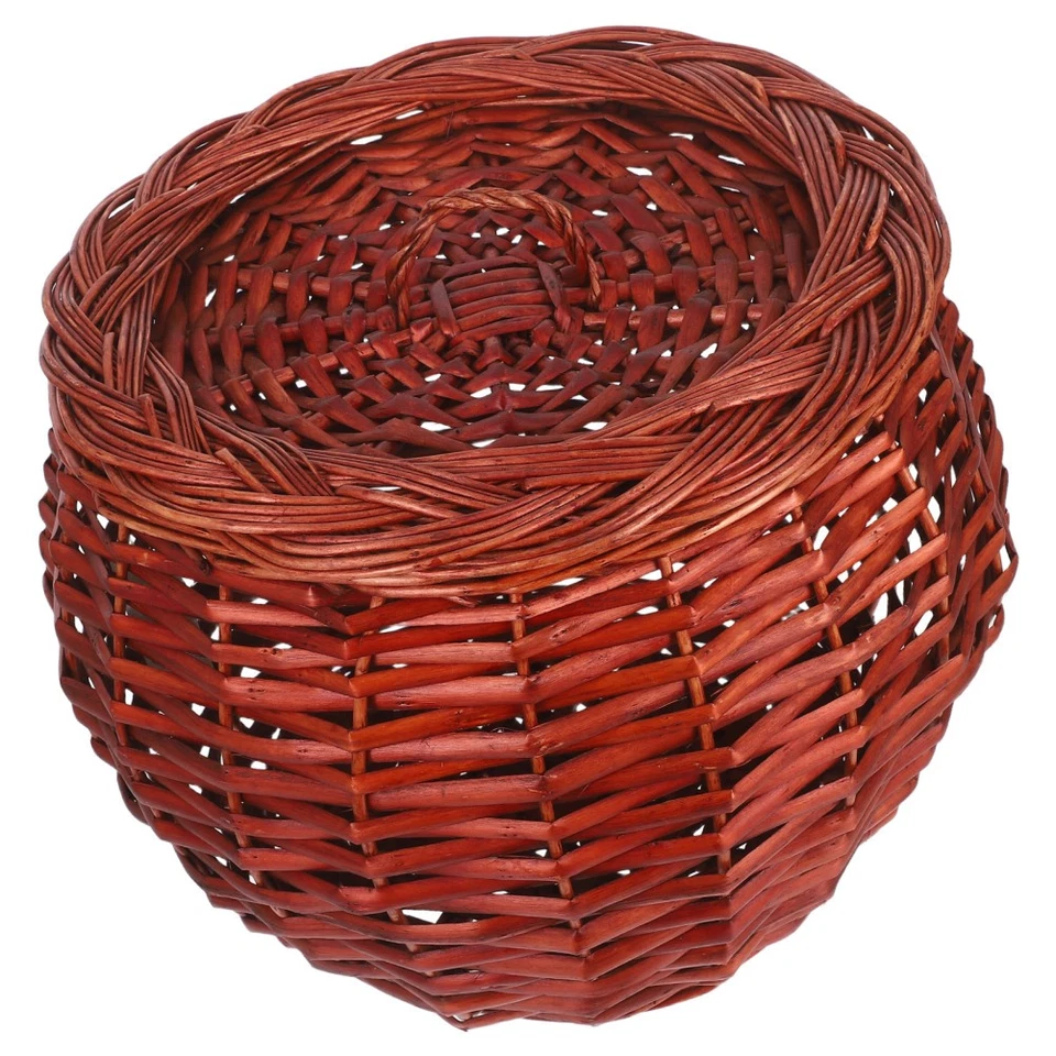 Cestino Frutta Con Coperchio Porta Di Uova Grande Capacità Da Cucina - Immagine 4 di 4