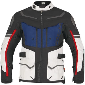 Richa Infinity 2 Adventure Textile Waterproof Motorcycle Jacket - Grey/Blue/Red