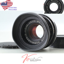  Near MINT w/ Hood Leica Summicron C 40mm f2 Lens for M Mount From JAPAN