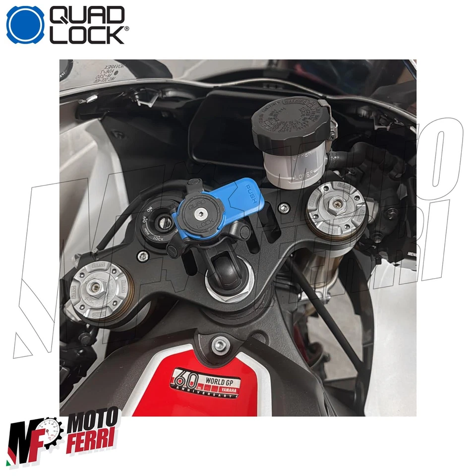 Suporte para smartphone motocicleta quad lock placa garfo superior - MF9258 - Imagem 2 de 4