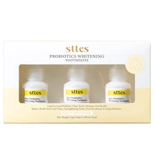 3 x Probiotic Whitening Toothpaste Brightening Fresh Breath Stain Removing