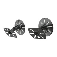 2 Pieces Ceiling Speaker Bracket Base Heavy Duty Tilt Rotate Wall Mounted