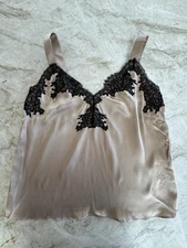 Cami NYC Amora Silk Camisole Beige Size S BNWT