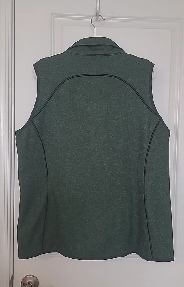NWT Cutter & Buck Mainsail Sweater Knit Vest Women's Sz 2XL Full Zip Pockets - Image 2 of 4