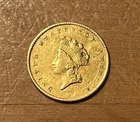 1854 Gold Dollar, $1 Gold Indian Head Princess, Type 2