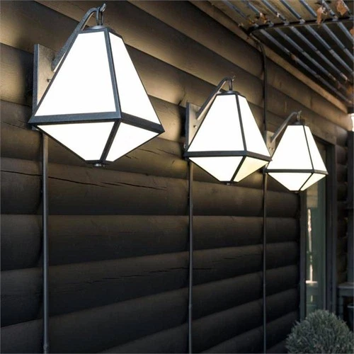 Crystorama Glacier 16 3/4" High Black Outdoor Wall Light - Picture 6 of 6