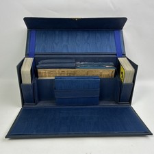 Bridge Card Game Set Vintage Cunard White Sta...