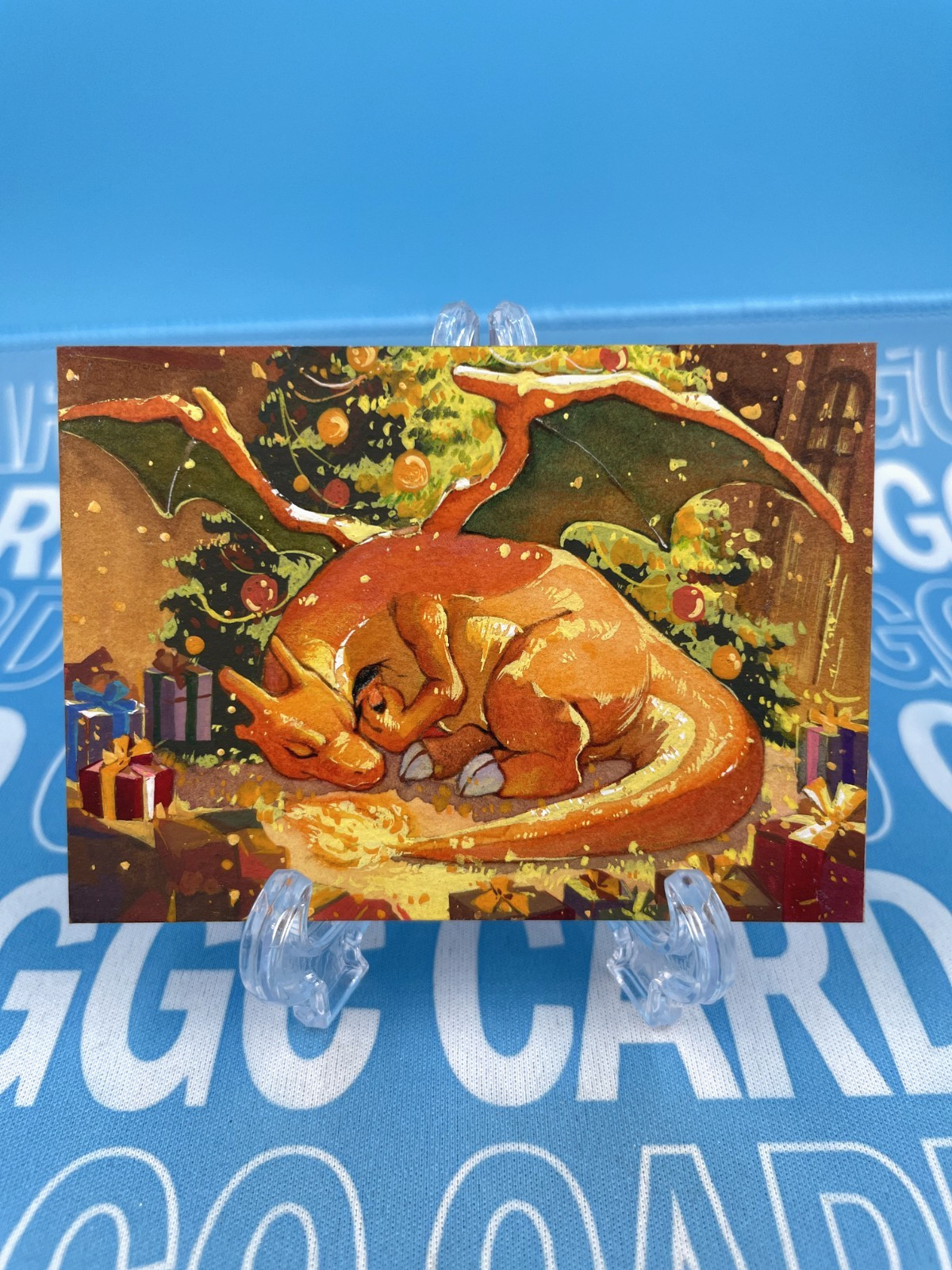 GGC Studio Pokémon Charizard Artist Hand Drawn Auto Sketch Card 1/1 #S