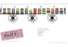 2001 BRITISH BUSES - COVENT GARDEN H/S FDC FROM COLLECTION S20