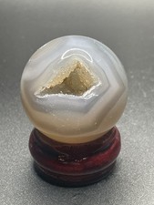 Agate Druzy Sphere 74g