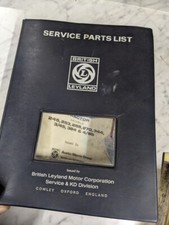 British Leyland Tractor Model 245 255 270 344 384 465 Service Parts List Manual