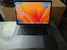 Apple MacBook Pro A1707 15.4" i7-7820HQ 16GB RAM 512GB SSD Touch-bar Ventura