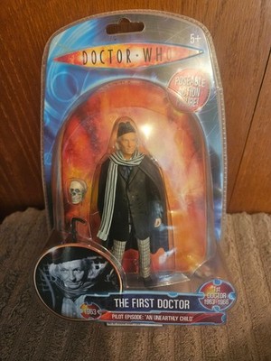 DOCTOR WHO THE FIRST 1ST  DOCTOR AN UNEARTHLY CHILD FIGURE EXCLUSIVE 2010 NEW