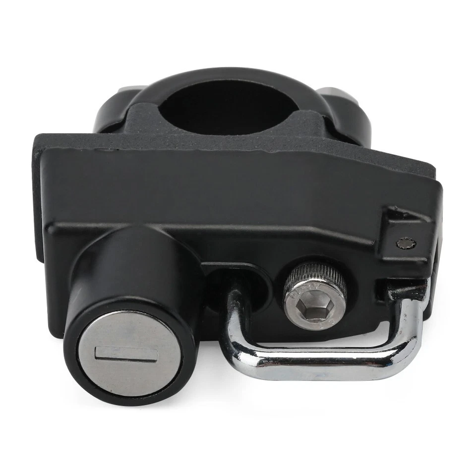 Soporte de bloqueo de casco de motocicleta 7/8" 22 mm para Ducati Monster 900 Hypermotard 796 Foto 2 de 4