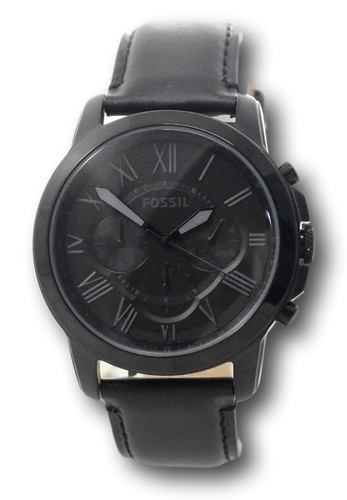 Fossil Grant Men's 44mm Triple Black 