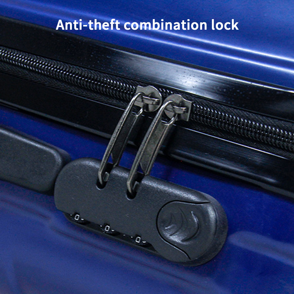 1/2/3PCS Luggage Suitcase Trolley Set Travel TSA Lock Storage Hard Case