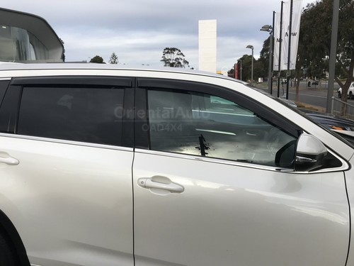 Premium Weathershields Weather Shields Window Visors for Toyota Kluger 2013-2021 - Picture 6 of 8