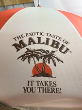 Vintage Shaw Creations The Exotic Taste Of Malibu beach Umbrella