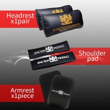 Junction Produce Vip Neck Pillow Headrest Goldarmrestshoulder Pad Combo Set