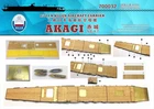 Shipyard 1/700 700032 Wood Deck IJN Akagi for Fujimi