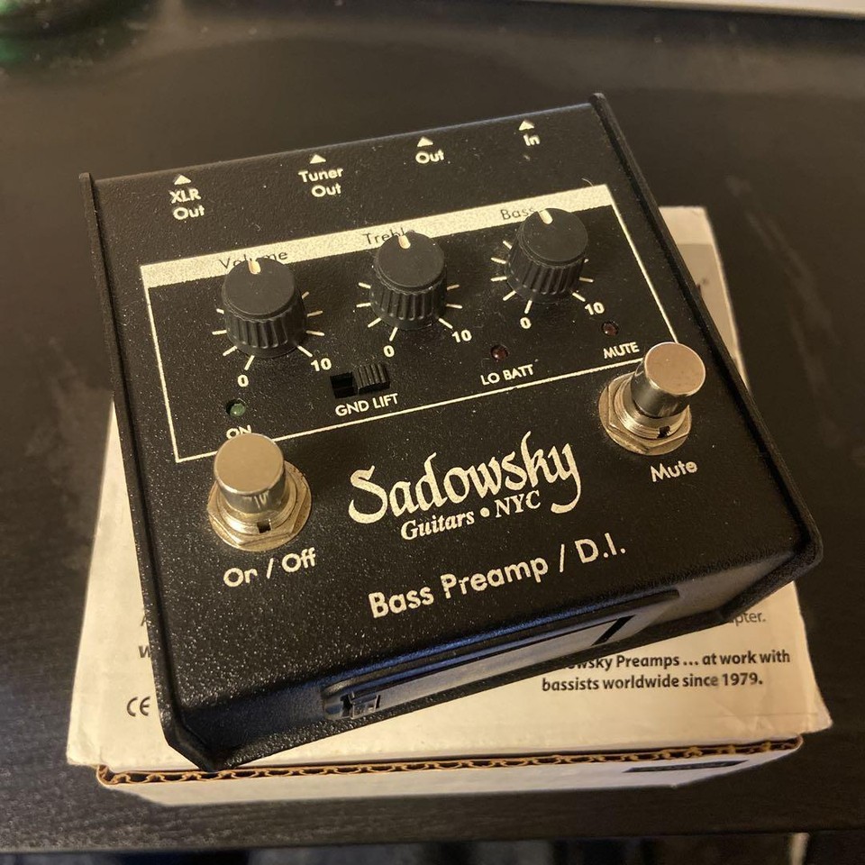 Sadowsky Bass Preamp eBay