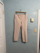 Adrianna Papell Women Beige Dress Pants Sz 8