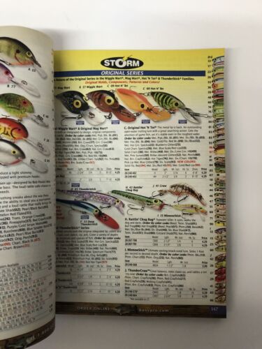 2006 Bass Pro Fishing Lure Catalog Bandit Lure Color Chart Old Fishing Tackle - Picture 3 of 6