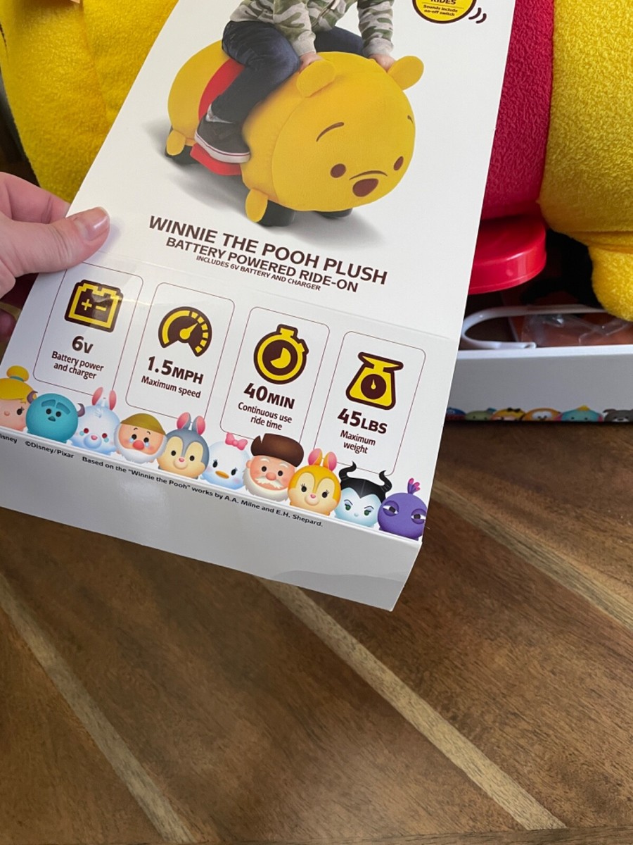 Disney Tsum Tsum 6 V Winnie The Pooh Ride-on for Toddlers