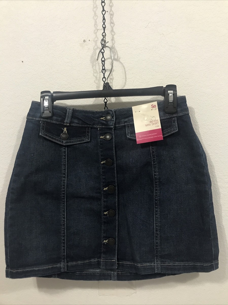 So Jean mini ￼Skirt Size 7/28 Blue (TW-3173) | eBay