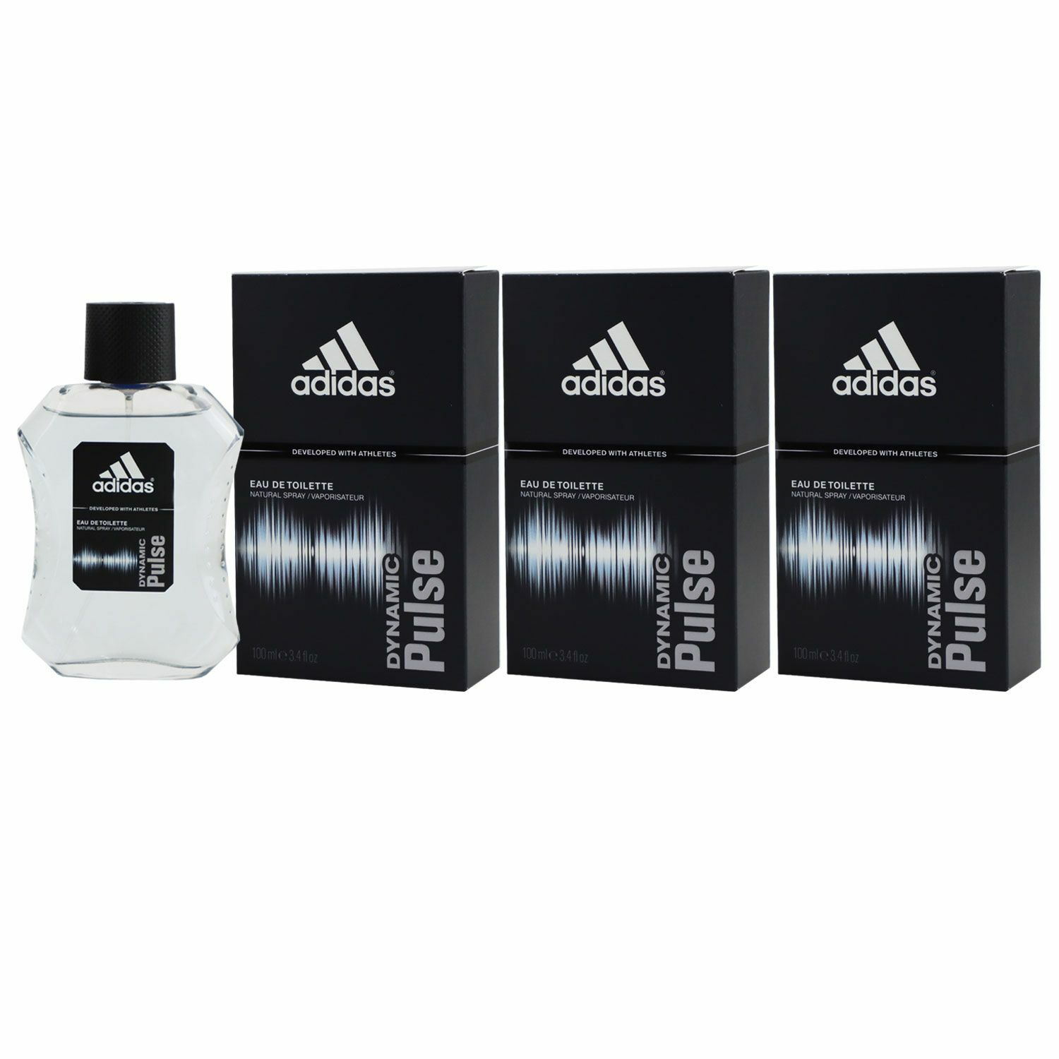 Купить Adidas Dynamic Pulse 3 x 100 ml Eau на Аукцион DE из Германии с  доставкой в Россию, Украину, Казахстан