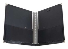 Notenmappe Chormappe Gesangsmappe Notentasche Dokumentenmappe DIN A4 Chor black