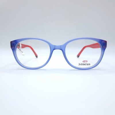 Genesis Brille Mod.GV1433 Col.4 Neu 50 19/140 Blau/rot