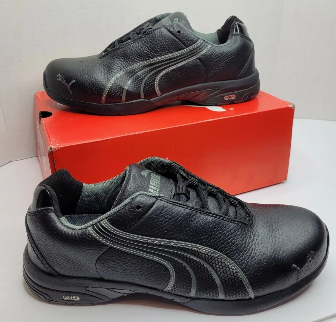 PUMA Safety Velocity SD Steel Toe Work Shoes Women s Size 9.5 Black with Box