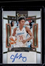 2024 Panini Select WNBA - Signatures Angel McCoughtry #SG-AM (AU)