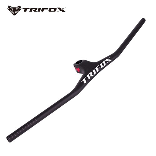 TRIFOX Carbon MTB Integrated Handlebar 28.6 3K Stem 80/90/100/110mm XC Handlebar - Picture 22 of 30