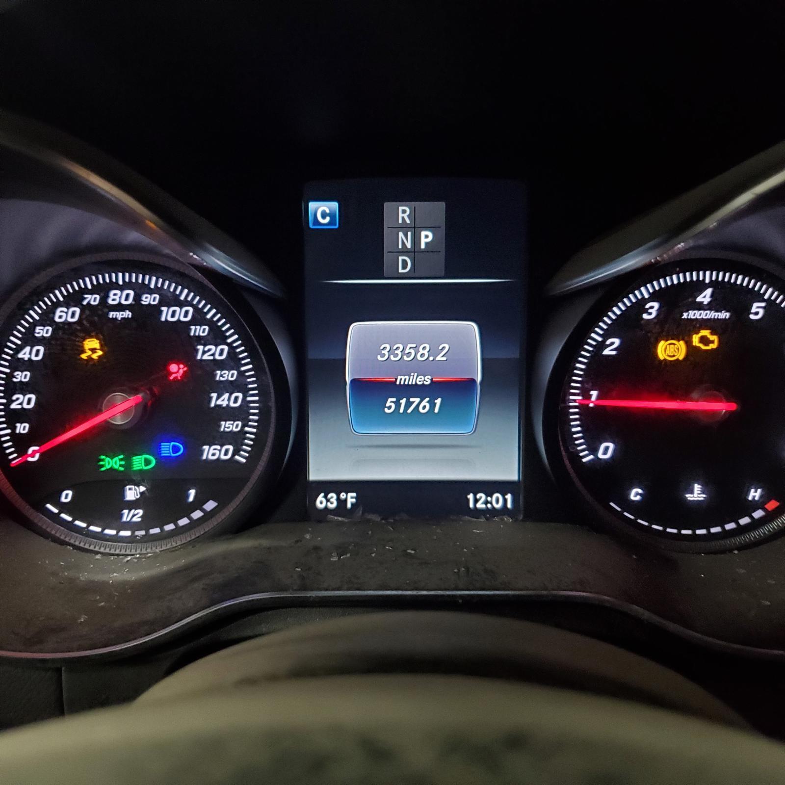 MERCEDES MERCEDES GLC-CLASS Speedometer 253 Type (SUV and SUV coupe ...