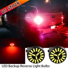 For GMC Sierra 1500 2500 3500 HD Super White 3157 LED Backup Reverse Light Bulbs