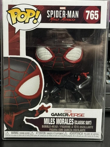 Funko Pop! Vinyl: Marvel - Miles Morales (Classic Suit) #765 Mint/NM .