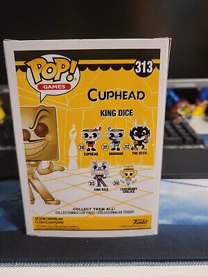 FUNKO POP! GAMES: Cuphead S1: King Dice 