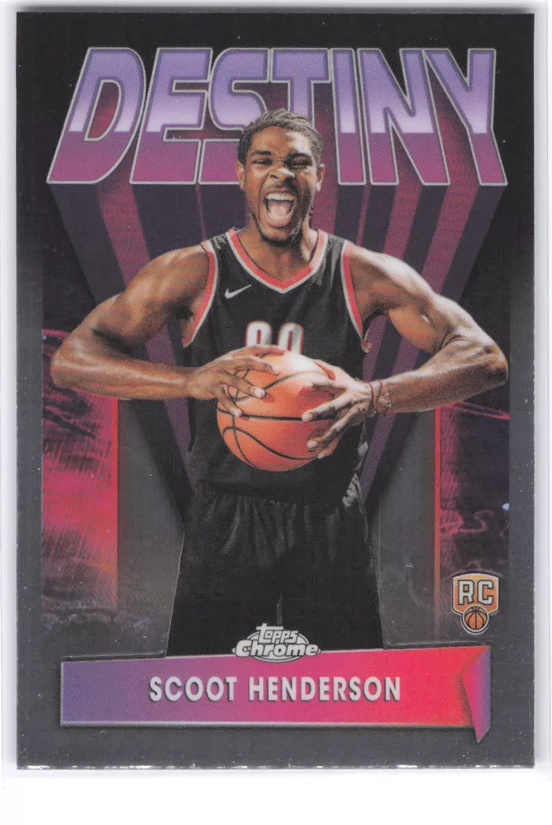 Scoot Henderson trading card