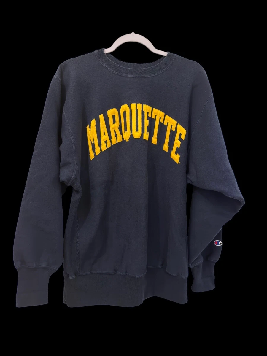 Vintage Marquette University Champion Crew Sweatshirt Reverse Weave XL  College | eBay