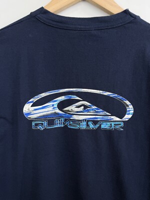 🇺🇸 Vintage 90s Quiksilver Australia T-Shirt Rare Hype size M