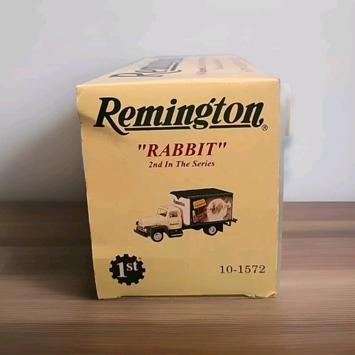 Vintage Remington 1st Gear Wildlife Series Diecast Truck Rabbit 1995 Model Van - Picture 2 of 5